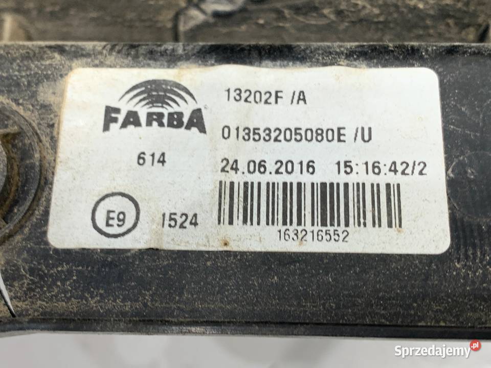 LAMPA PRAWY TYŁ FIAT FIORINO III 01353205080E Lampy tylne sprzedam