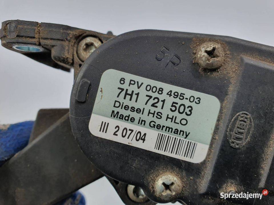 PEDAŁ VOLKSWAGEN TRANSPORTER T5 7H1721503 Lipno