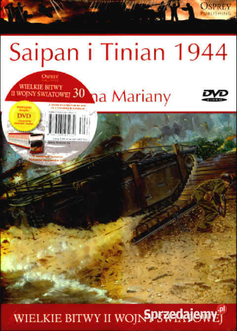 WIELKIE BITWY II WOJNY ŚWIATOWEJ 30 Saipan i DVD Filmy Chorzów