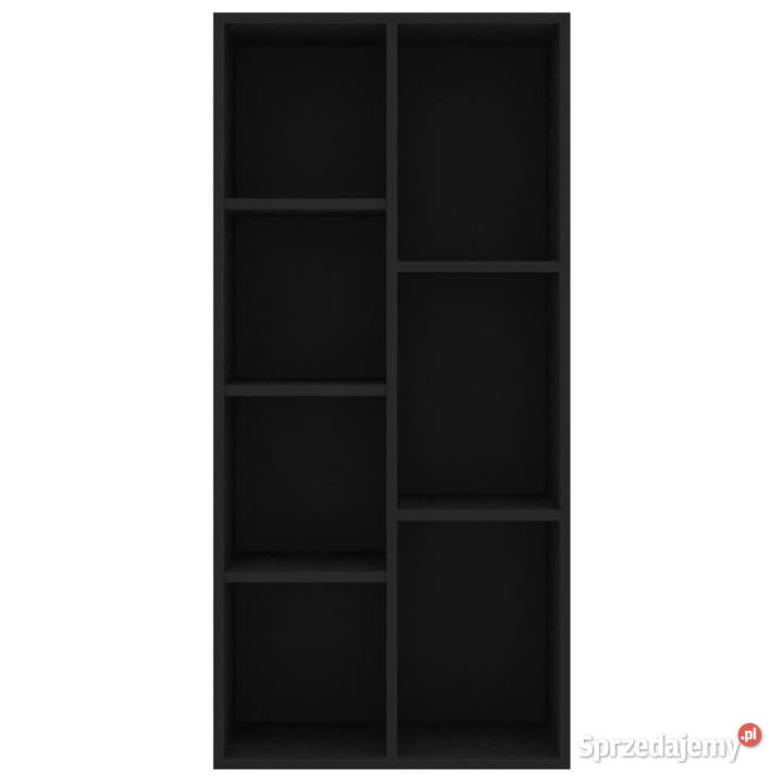 vidaXL Regał na książki czarnySKU801108 mazowieckie Warszawa