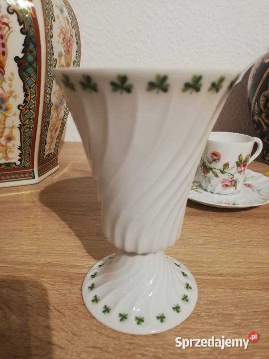 Pucharek wazonik koniczynki porcelana Limoges Ropa