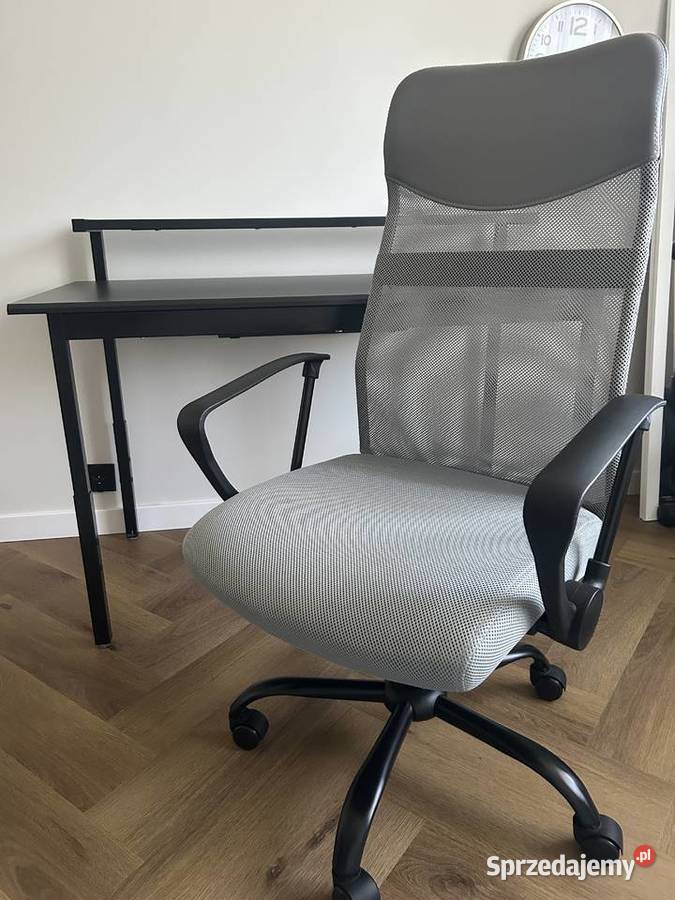 Biurko z fotelem gaming biurowe praca Biurka Chrzanów