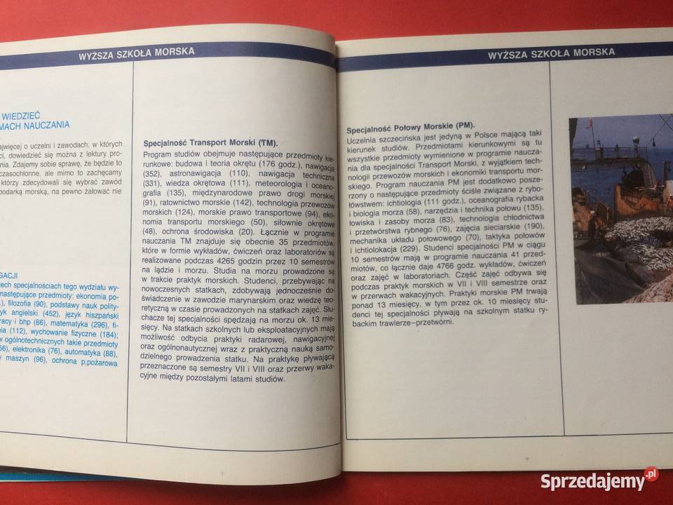 3256 Wyższa Szkoła Morska WSM sprzedam