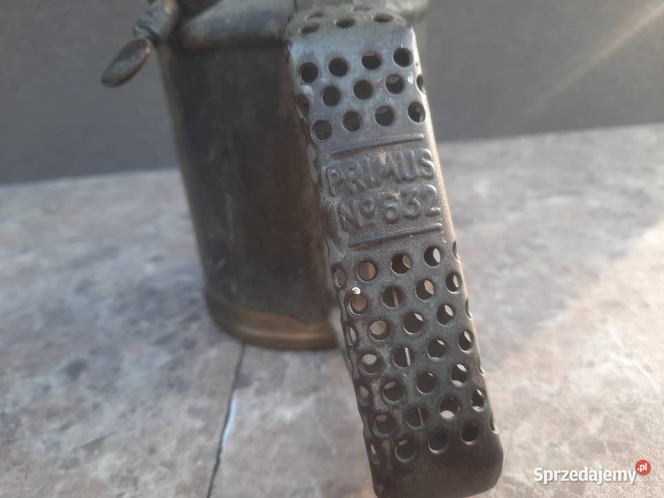 4 Stara lampa lutownicza lutlampa Primus 632 Tczew sprzedam