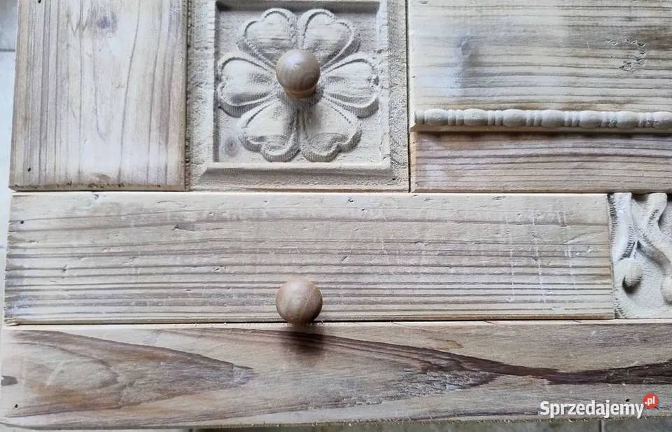 Szuflady Fronty dekory sosnowe 3 Serock