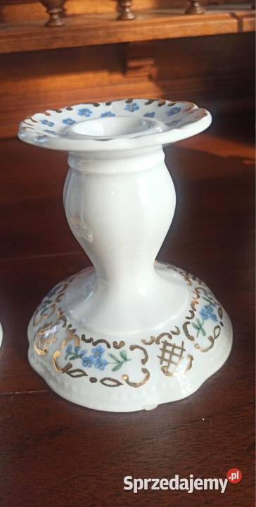 Niezapominajki Świecznik Seltman Weiden Bavaria Gdańsk