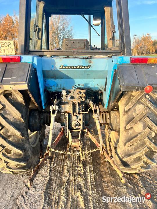 Ciągnik Landini 6550 z turem Radzyń Podlaski
