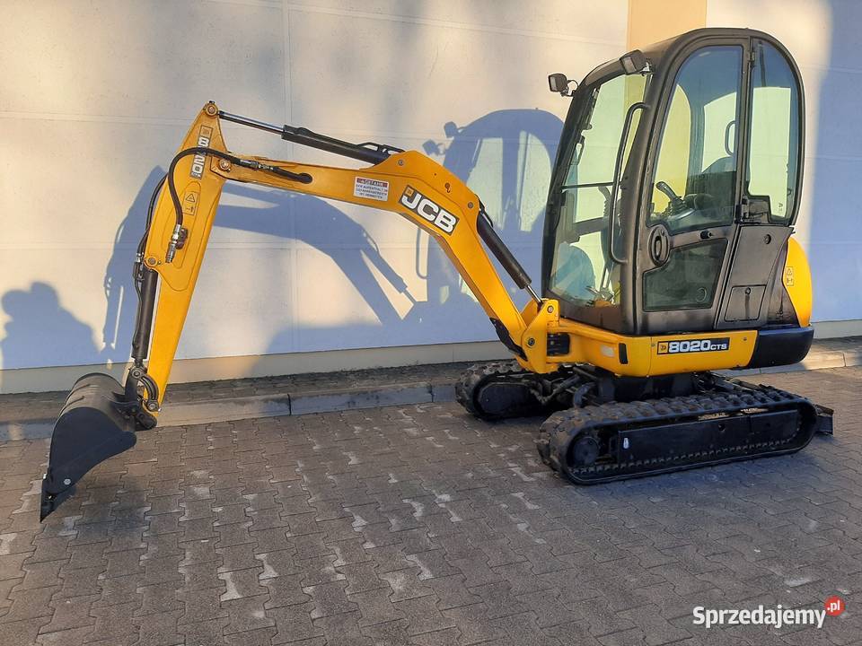 JCB 8020 2016r 2200mth GWARANCJA MOŻLIWOŚĆ Gniezno