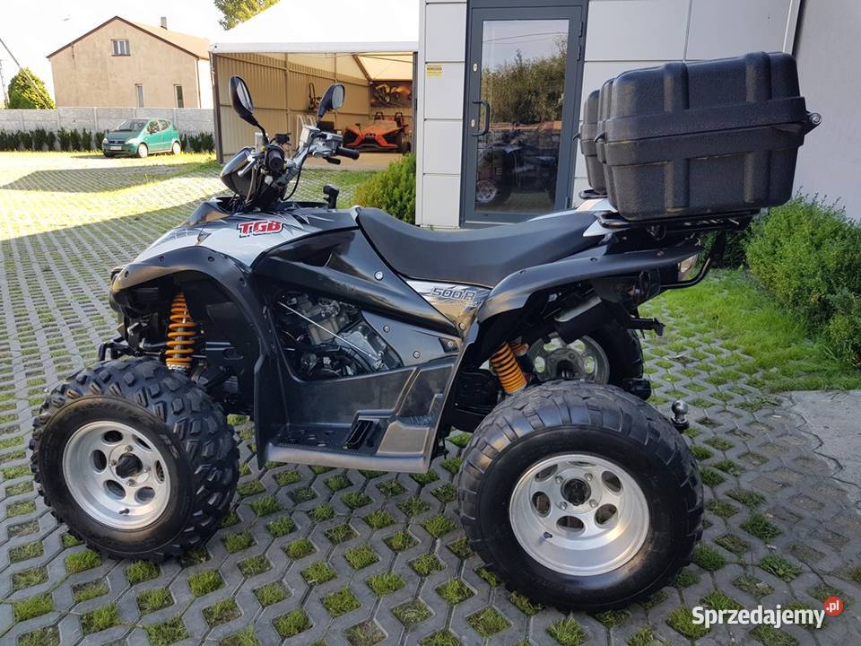 TGB TARGET 500 4x4 SUPER STAN SERWIS DOSTAWA łódzkie Kutno sprzedam