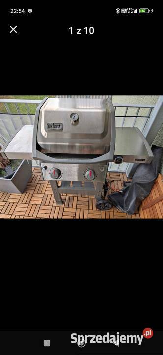 Grill gazowy marki Weber lubelskie