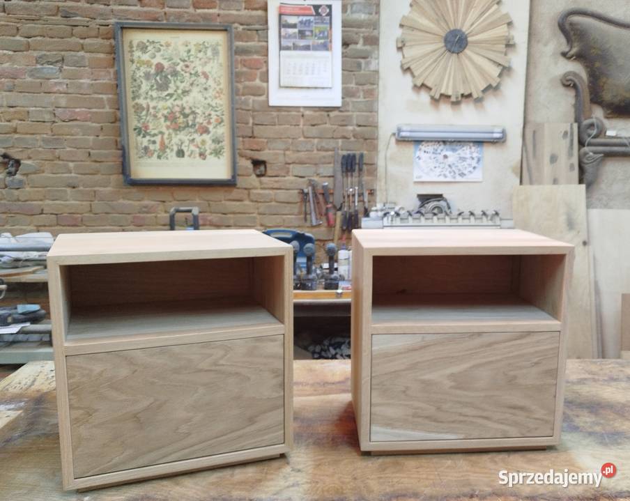 Szafka nocna dębowa model JUSTI 45cm Postolice