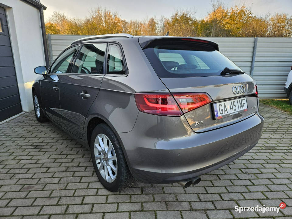Audi A3 14 TFSi 125 xenon BEZWYPADEK 5 drzwi elektryczne lusterka Gdynia