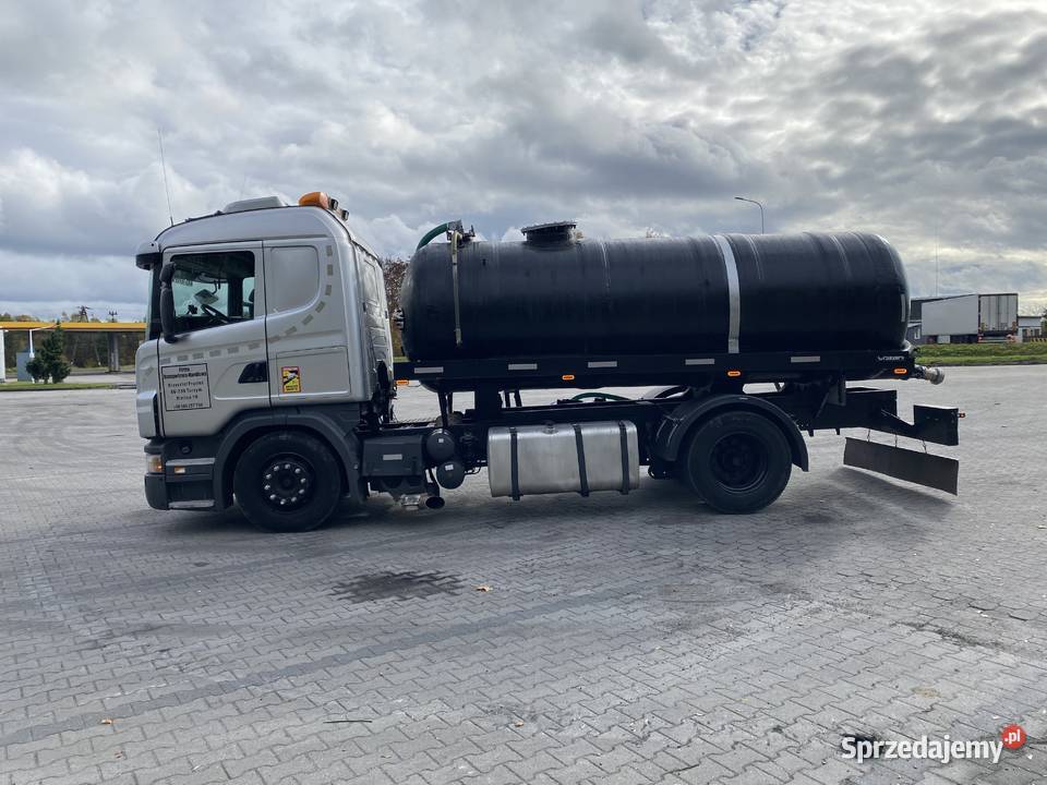 Scania Aswnizacyjna Specjalny do Czyszczenia Specjalne Boczów