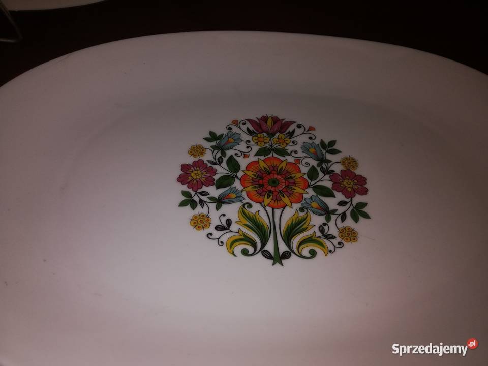 półmiski różności Porcelana i szkło łódzkie Chorzew