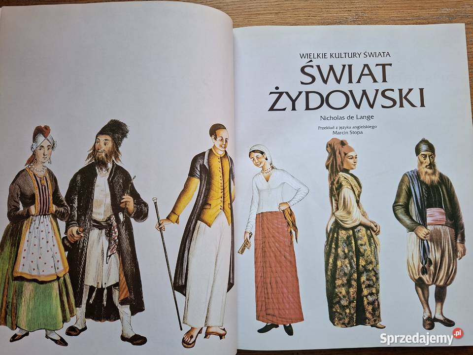 Wielkie kultury świata Świat ŻydowskiN de Lange Kraków sprzedam