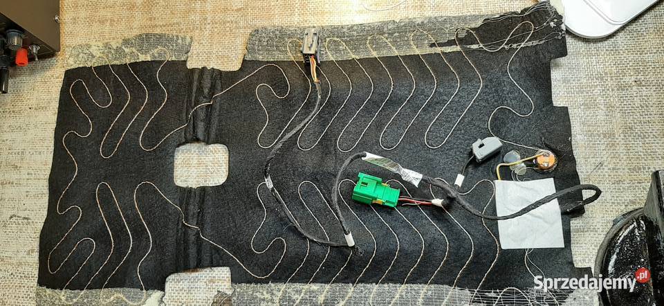 mata grzania ogrzewania fotela Dacia Duster osobowe Układ elektryczny, zapłon Mysłowice