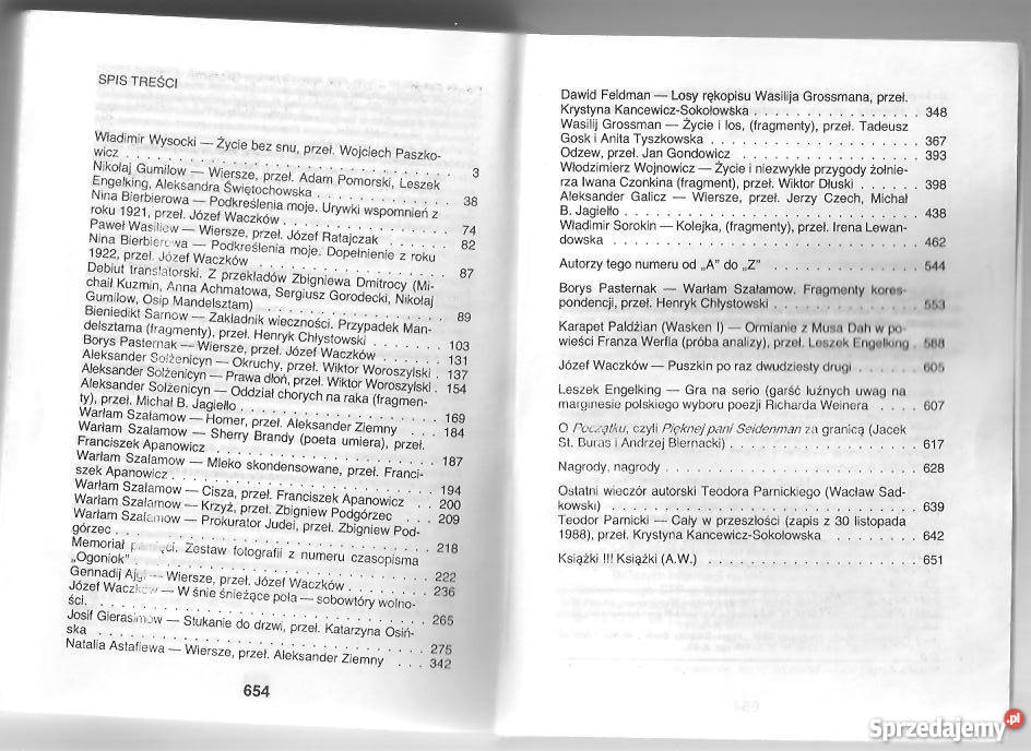 LITERATURA NA ŚWIECIE 1989 56 2145 Warszawa