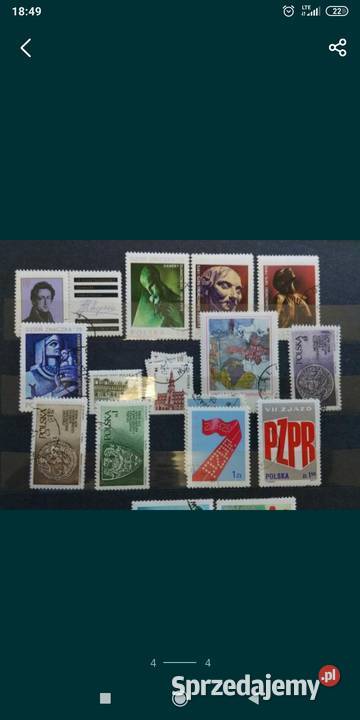 Znaczki polskie 1975 dolnośląskie Bolesławiec