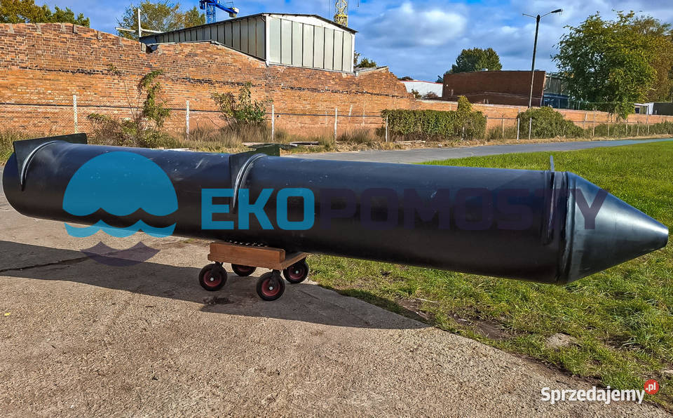 Pływak rurowy PEHD 630mm 4m pomost pływający Dąbrowa Górnicza