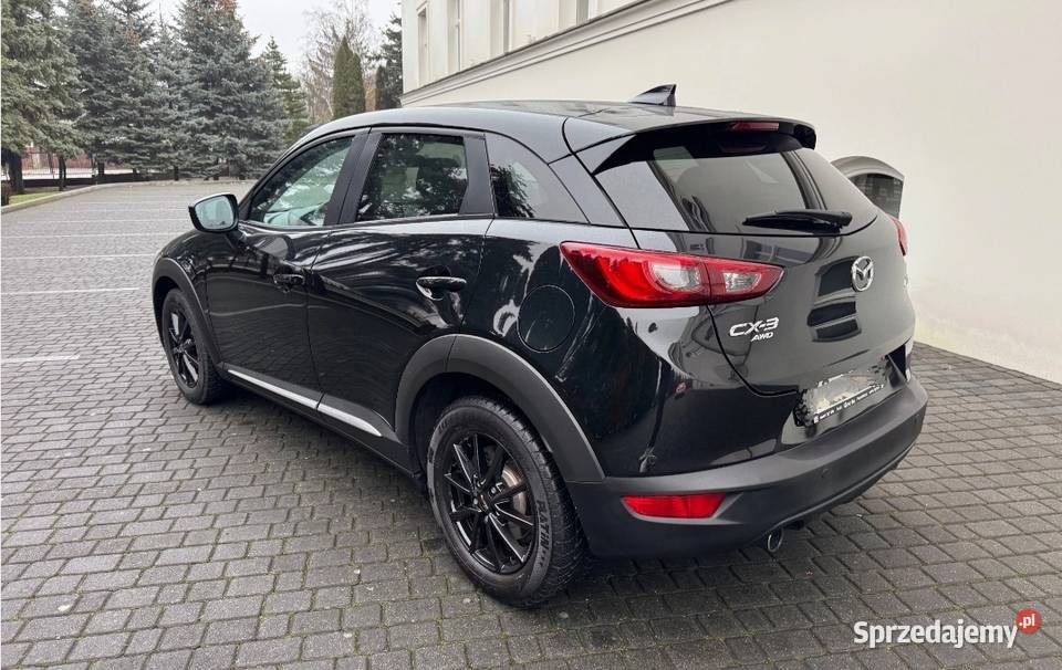 Mazda CX3 2015r 4x4 105 przeb164 BEZWYPADKOWY OC 164km Lednogóra