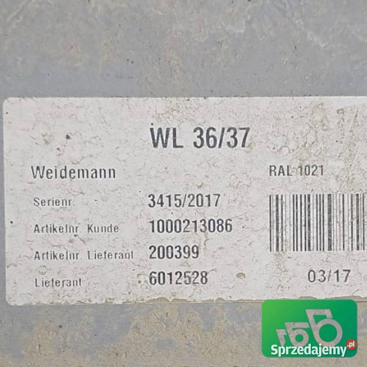 Maska Pokrywa silnika 1000213086 Wacker Neuson Wilkowo