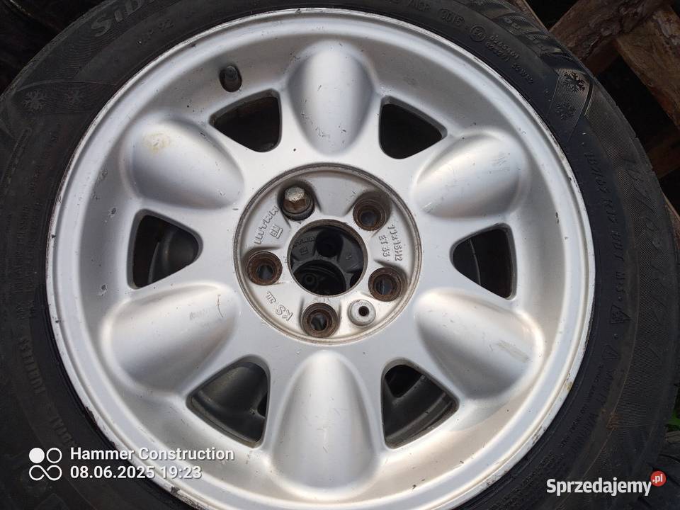 Sprzedam alufelgi r15 5x110 Samochodowe Śliwkowo
