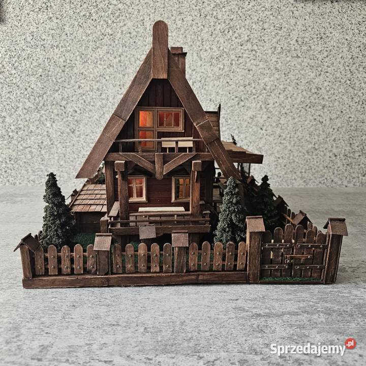 Makieta chatki góralskiej Murowana Goślina sprzedam