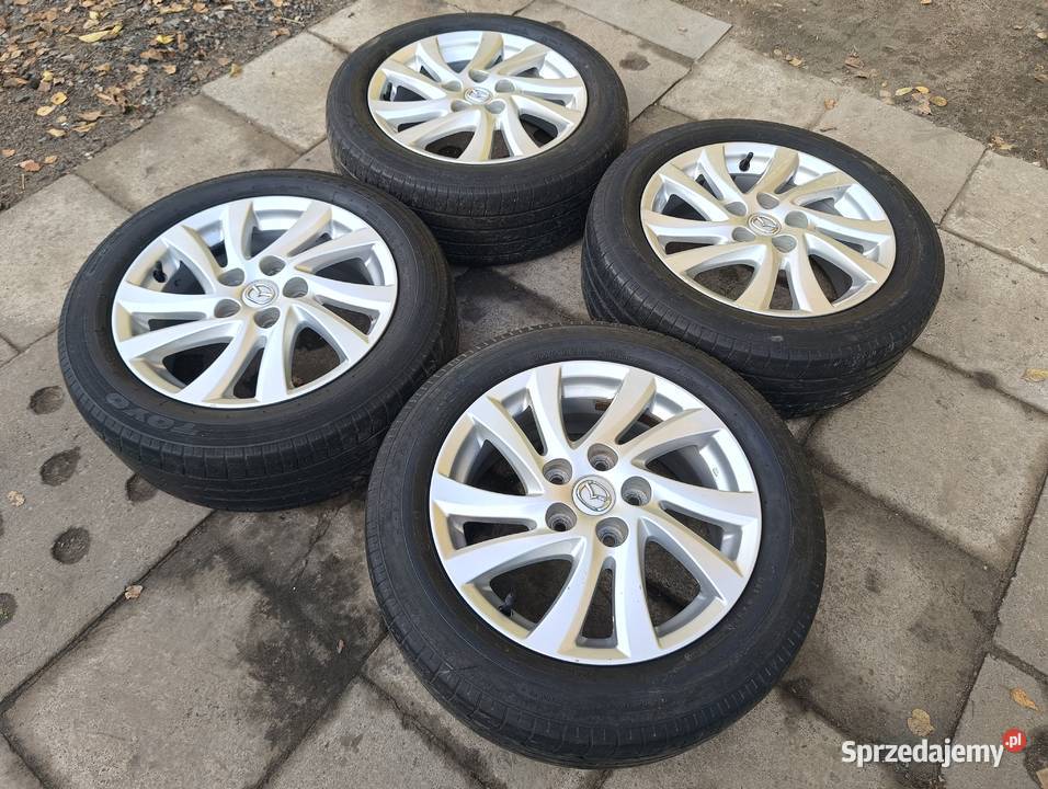 Alufelgi 4 Mazda 6 Opony letnie TOYO J48 20555 aluminiowe