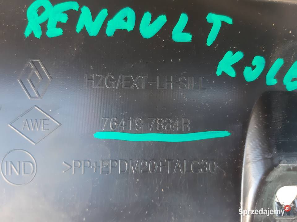 RENAULT KOLEOS LISTWA PROGOWA LEWA PRÓG
