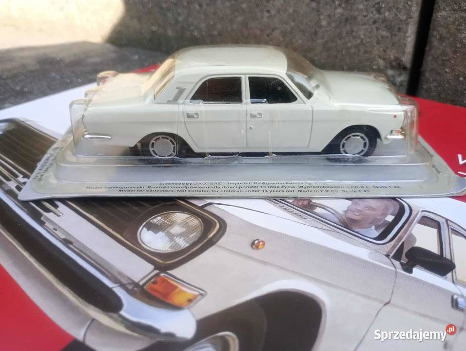 GAZ WOŁGA 2410 deagostini 143 kultowe auta PRL Warszawa