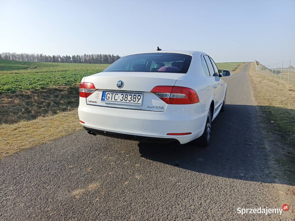 Skoda Superb 2014 20 TDI 170 nieuszkodzony pomorskie Tczew sprzedam