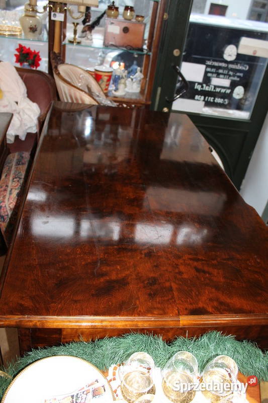 Biurko gabinetowe w stylu chippendale 18 FiaF Szczecin sprzedam