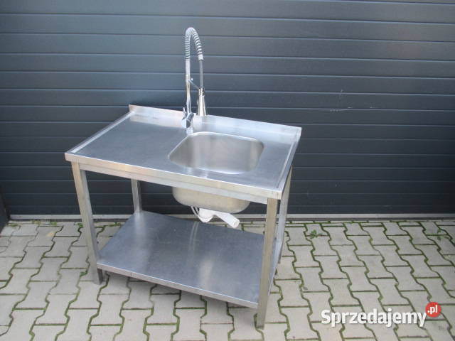 Zlew Gastronomiczny 1 Komorowy Z Półką I Baterią