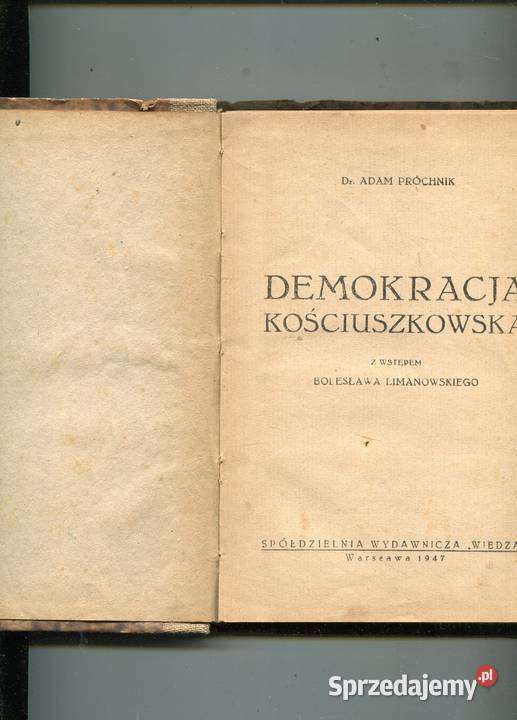 Demokracja kościuszkowska Próchnik
