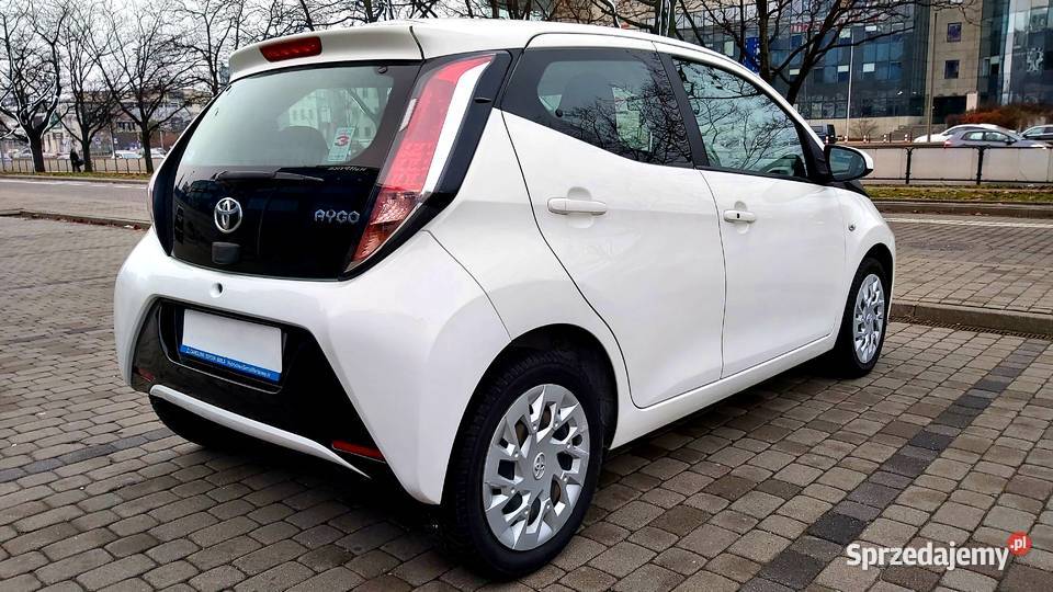 Toyota Aygo II 10i automat historia ASO ABS Warszawa