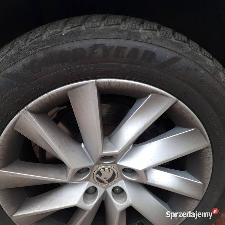 Koła 17 skoda superb 3 opony zimowe Marki