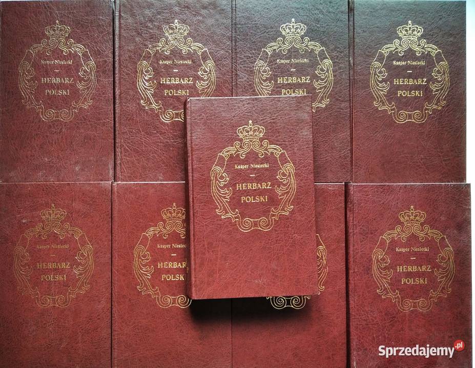 HERBARZ POLSKI Kasper Niesielski Zestaw Komplet