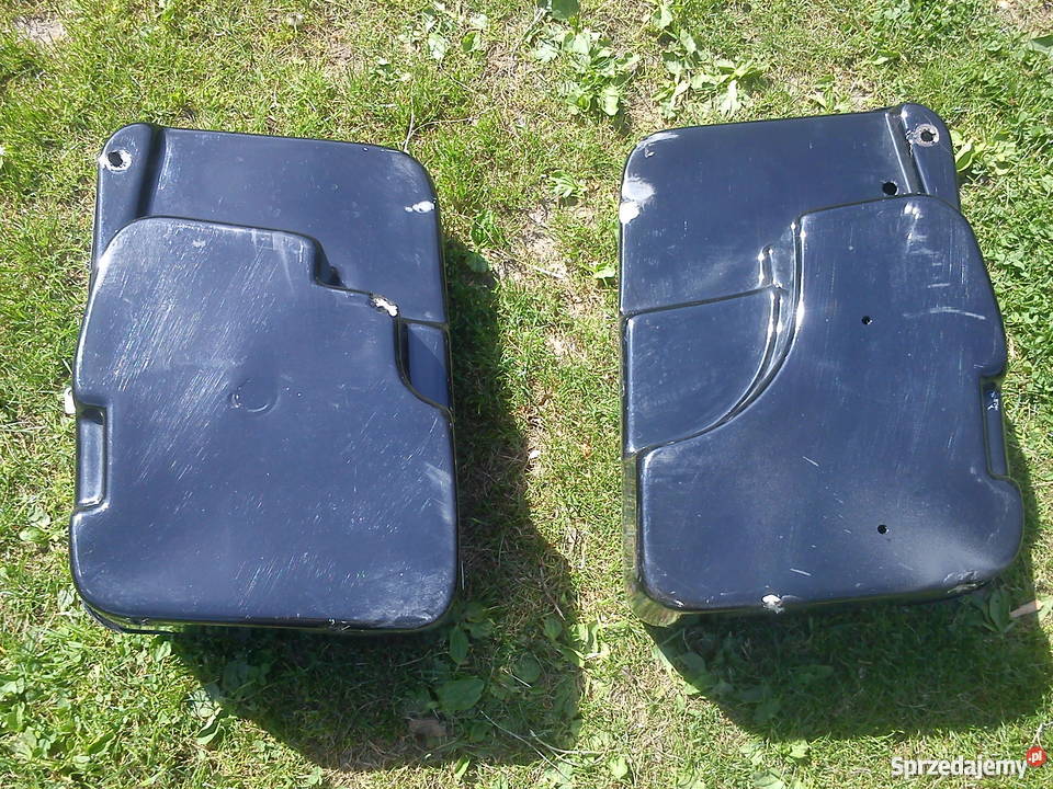 MZ ETZ 250251 boczne kufry Policyjne