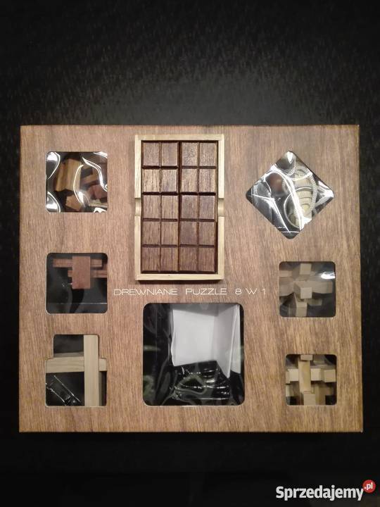 drewniane puzzle 8 w 1 Warszawa sprzedam