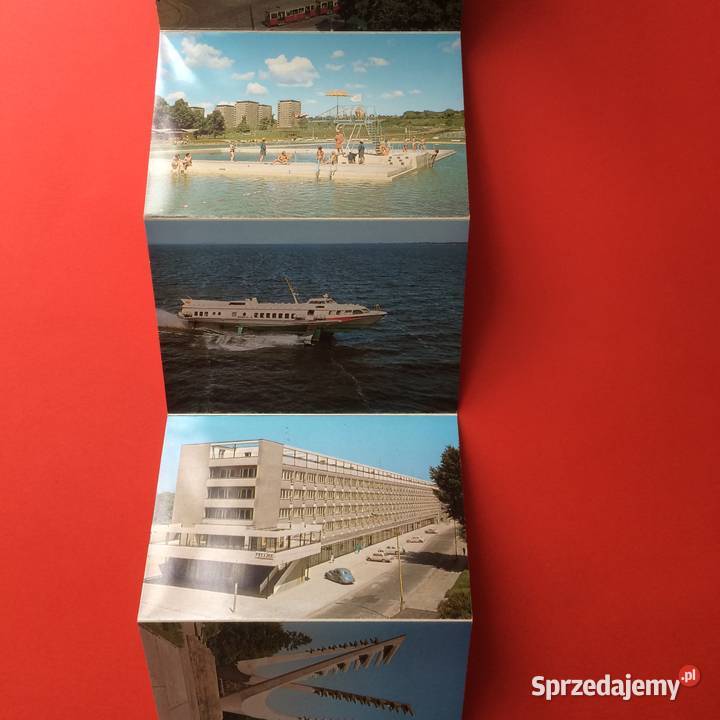 1567 Zestaw Widokówek Szczecin