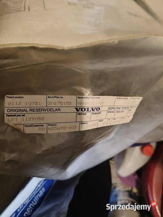 Mata grzewcza fotela Volvo S60 V70 zachodniopomorskie Świdwin