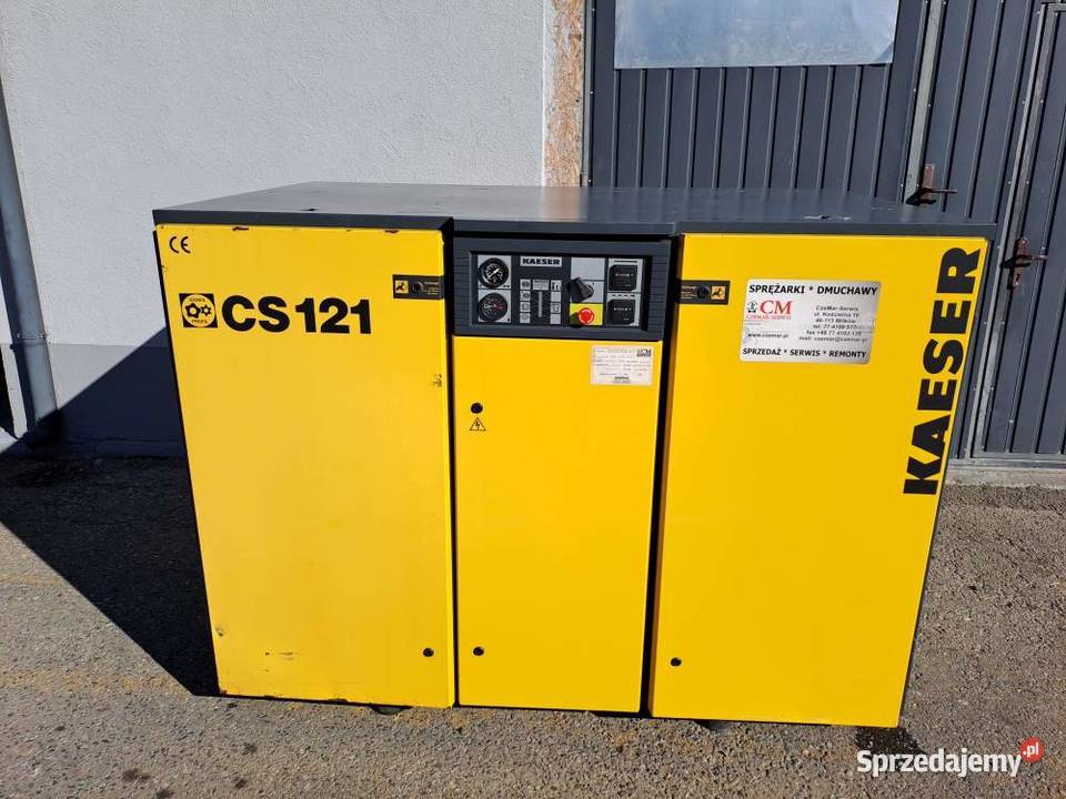 Sprężarka śrubowa KAESER CS121 75 kW małopolskie Stary Sącz sprzedam