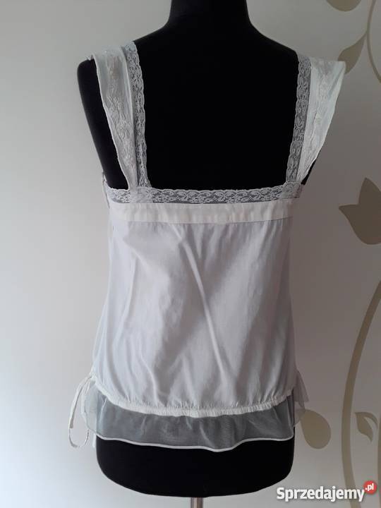 Bluzeczka na ramiączka zwiewna bawełniana Warszawa sprzedam