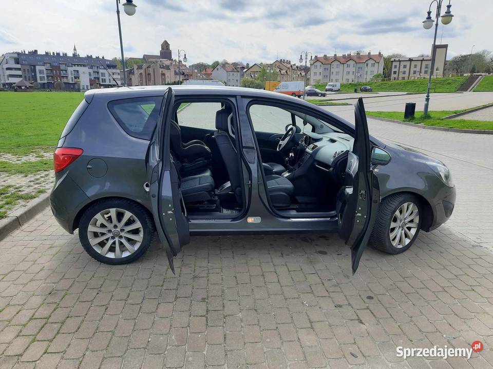 Opel Meriva B 14 turbo LPG 2010 wersja Cosmo isofix Tczew