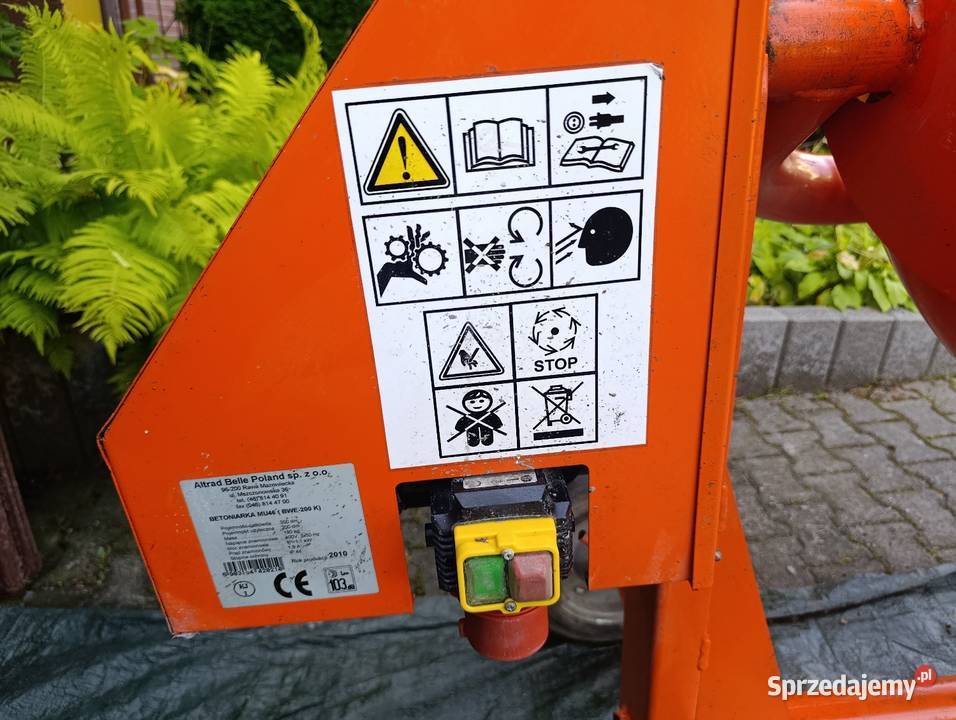 Sprzedam profesjonalną betoniarkę Belle BWE 200 Kielce