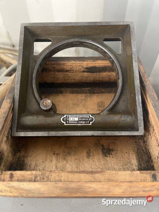 Libella precyzyjna Stiefelmayer vintage Made in Tuliszków sprzedam