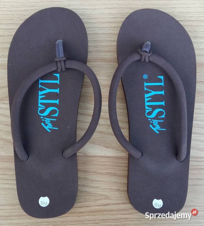 Klapki Japonki Damskie Plażowe Basenowe SM śląskie Gliwice