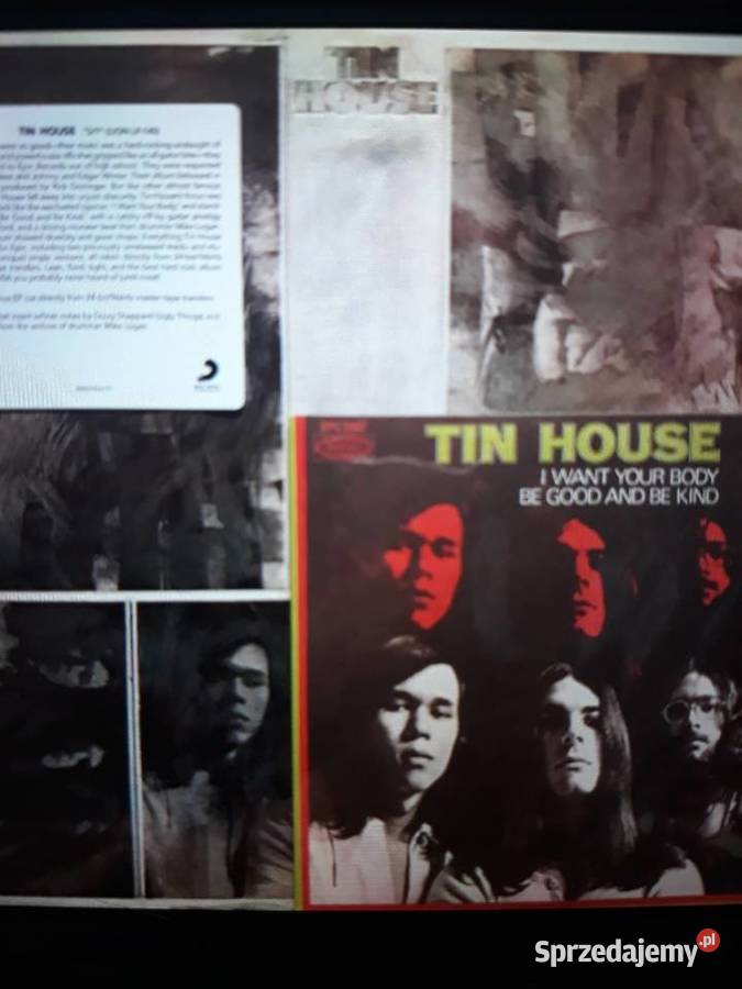 Archiwalne wykopaliska hard rocka TIN HOUSE Tin Rzeszów sprzedam