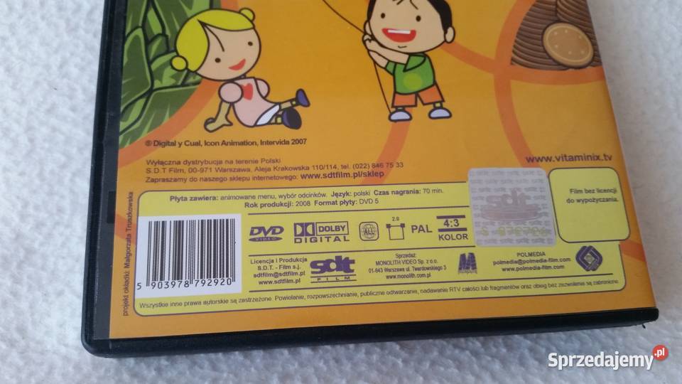 WITAMINKI My i Nasze Otoczenie 2008 SDT Film dvd lubelskie Puławy