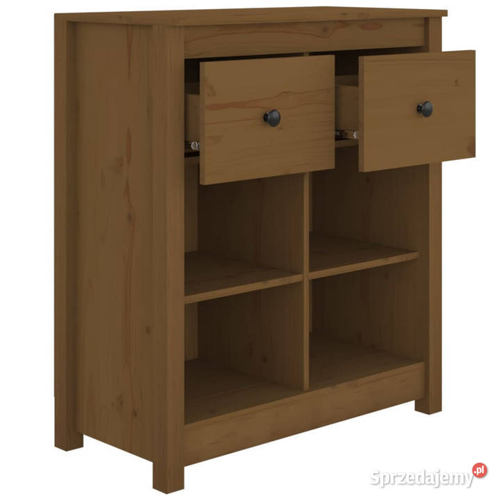 Szafka miodowy brąz 70x35x80 lite drewno sosnowe Warszawa